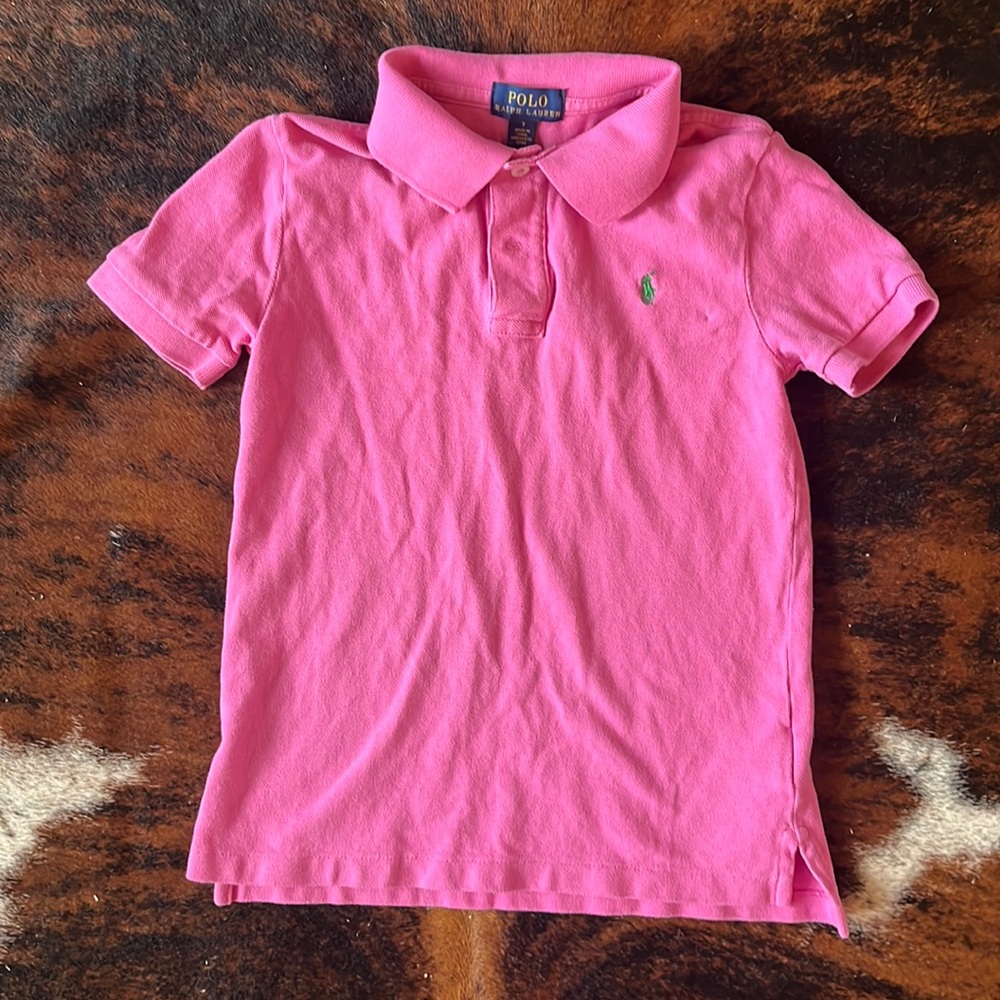 Polo shirt boys size 7